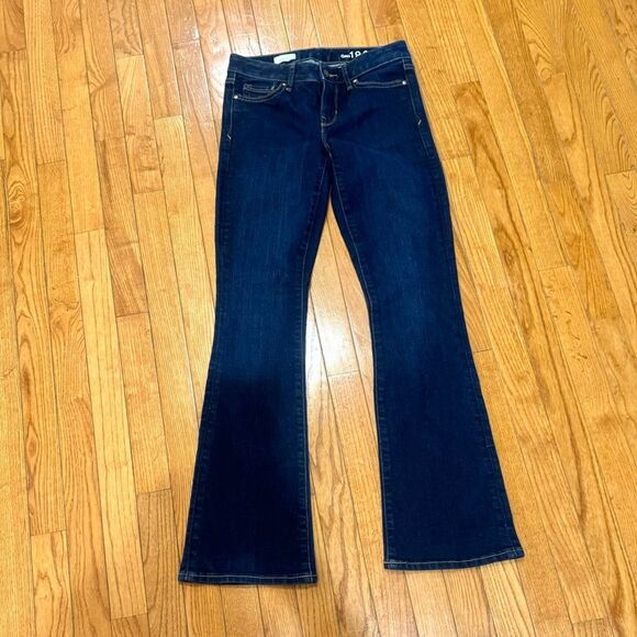 Gap Perfect Boot mid rise dark wash jeans size 25R - Picture 2 of 10